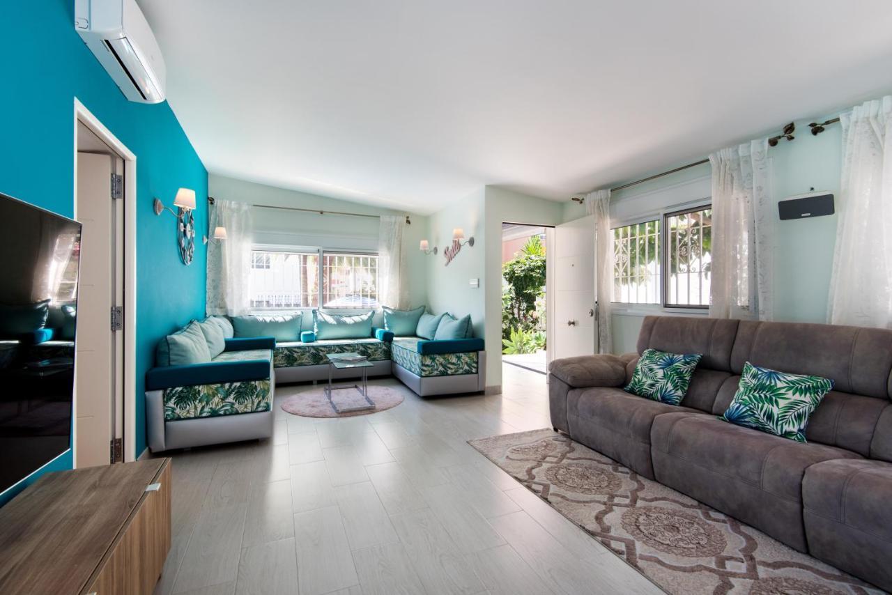Villa Palm Beach Marina Benalmadena 3 Min Walking From The Sea Extérieur photo