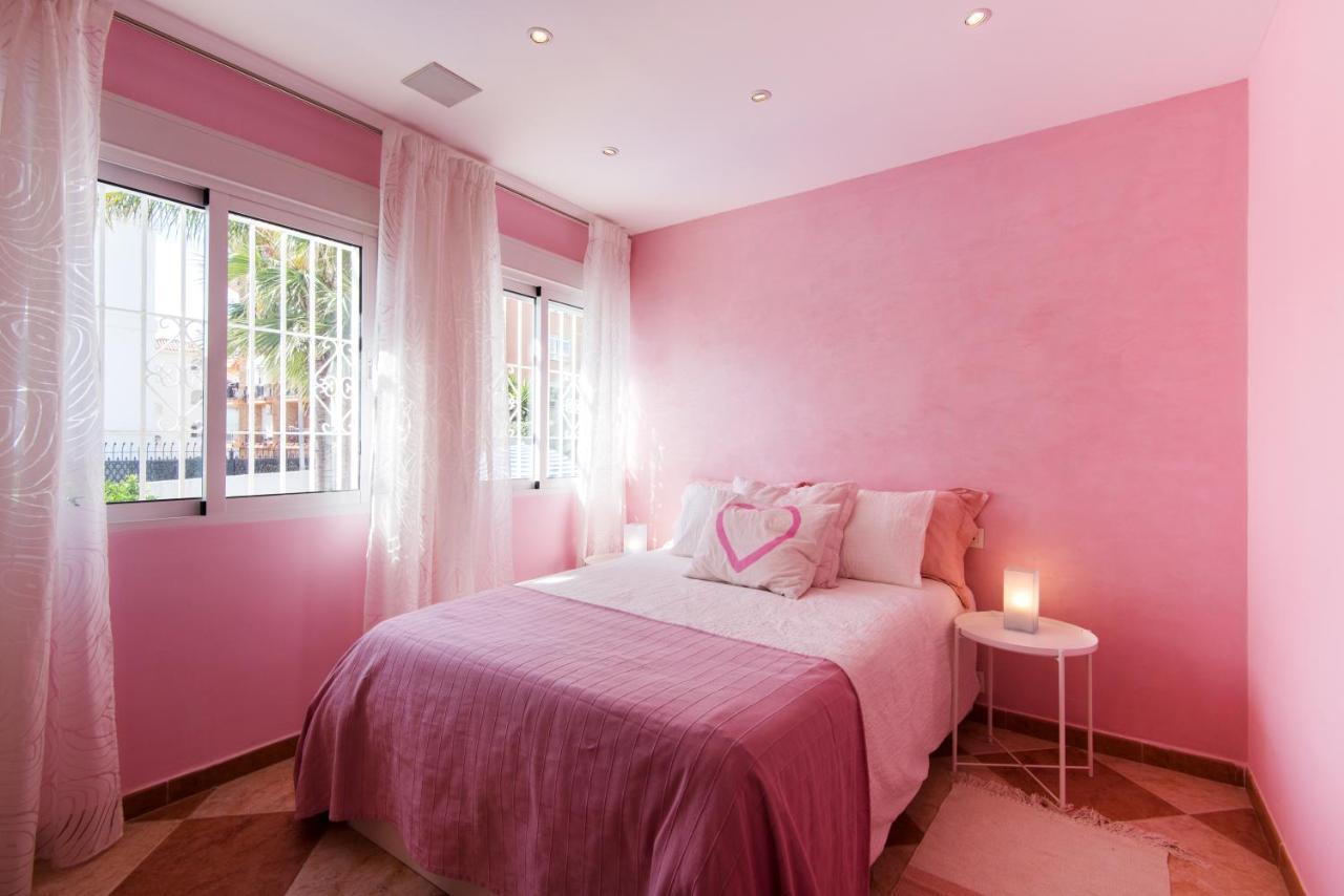 Villa Palm Beach Marina Benalmadena 3 Min Walking From The Sea Extérieur photo