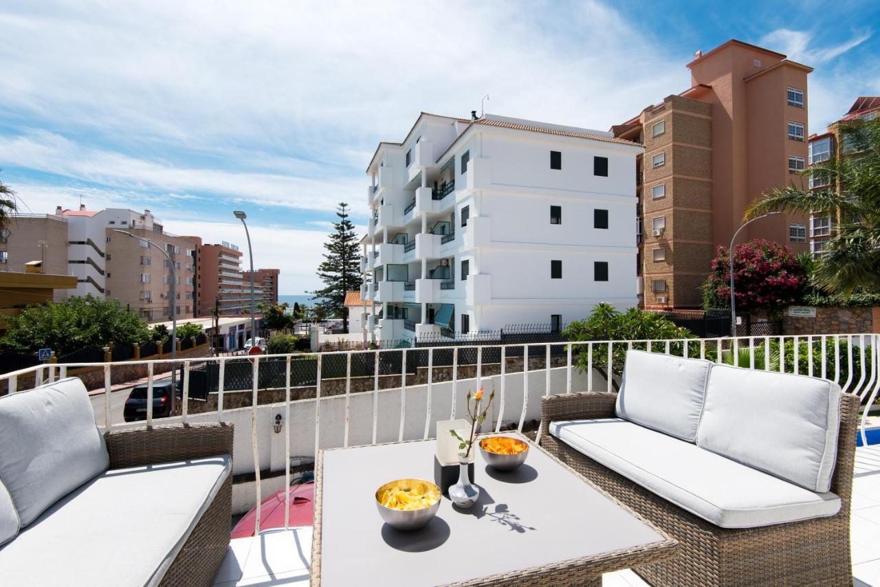 Villa Palm Beach Marina Benalmadena 3 Min Walking From The Sea Extérieur photo