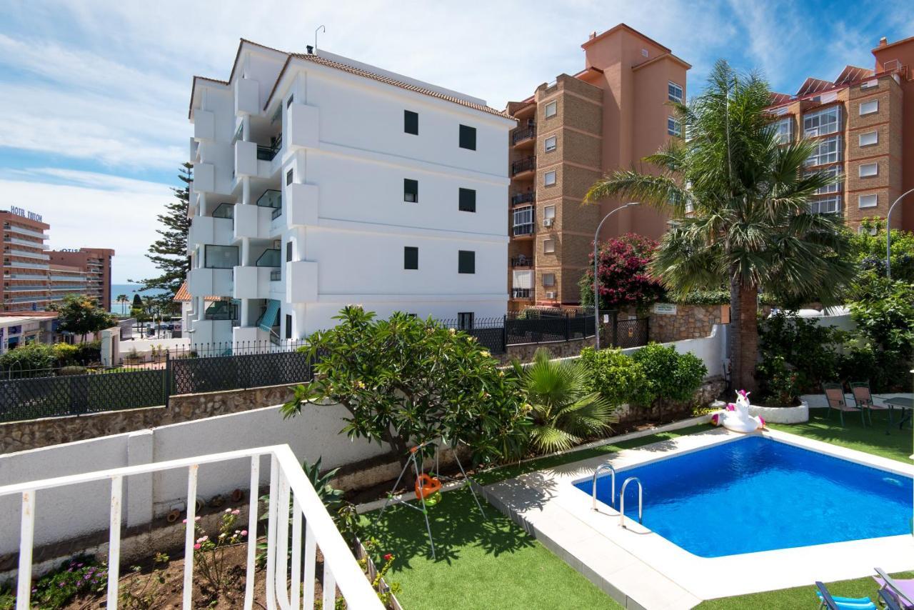 Villa Palm Beach Marina Benalmadena 3 Min Walking From The Sea Extérieur photo