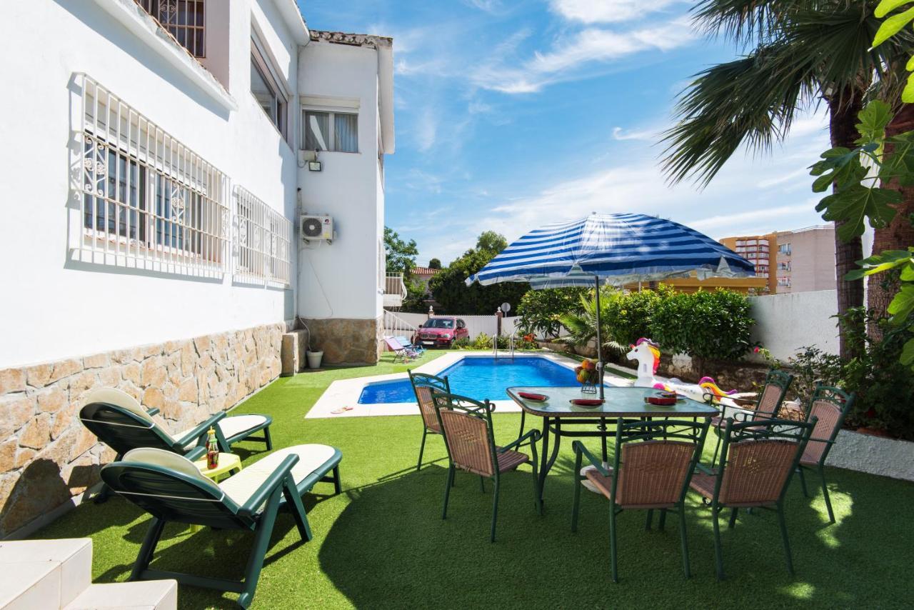 Villa Palm Beach Marina Benalmadena 3 Min Walking From The Sea Extérieur photo